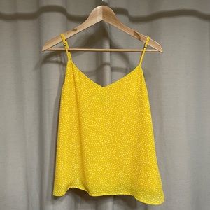 Banana Republic Yellow Strappy Camisole